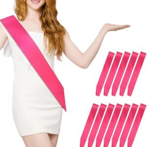 Elegant Pink Sash